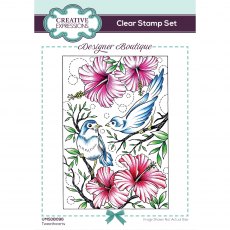 Creative Expressions Designer Boutique Collection Clear Stamp Tweethearts