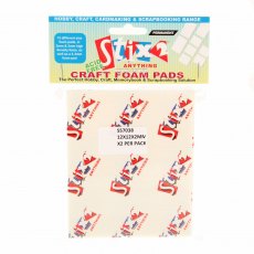 Double Sided Craft Foam Pads 12mm x 12mm x 2mm | Pack of 160