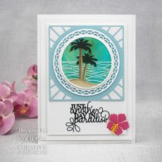 Sue Wilson Craft Dies Mini Expressions Collection Just Another Day in Paradise