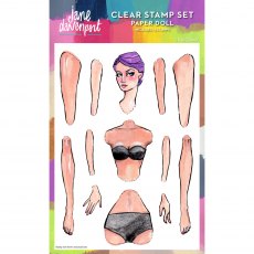 Jane Davenport Clear Stamp Paper Doll | Set of 13