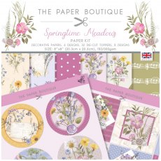 The Paper Boutique Springtime Meadows 8 x 8 inch Paper Kit | 36 sheets