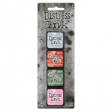 Ranger Tim Holtz Mini Distress Ink Pad Kit No 16 | Set of 4