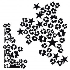 Creative Expressions Stencil Star Flower | 7 x 7 inch