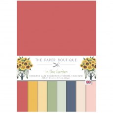 The Paper Boutique In The Garden A4 Coloured Card Collection | 24 sheets