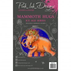 Pink Ink Designs Clear Stamp Mammoth Hugs | Set of 9