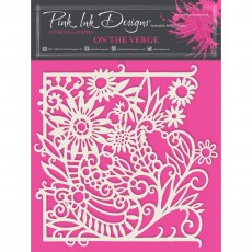 Pink Ink Designs Stencil On The Verge | 7 x 7 inch