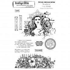IndigoBlu A5 Rubber Mounted Stamp Boadicea | Set of 10