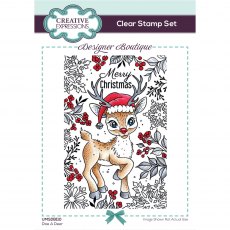 Creative Expressions Designer Boutique Collection Clear Stamps Doe A Deer