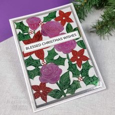 Jamie Rodgers Craft Die Pierced Christmas Roses | Set of 2