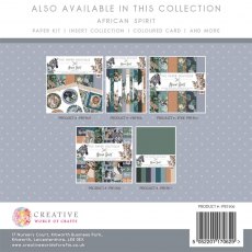 The Paper Boutique African Spirit 8 x 8 inch Embellishment Pad | 36 sheets