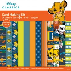 Disney The Lion King 8 x 8 inch Card Making Pad | 30 sheets