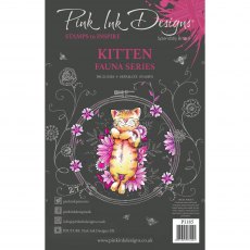 Pink Ink Designs Clear Stamp Kitten | Set of 9