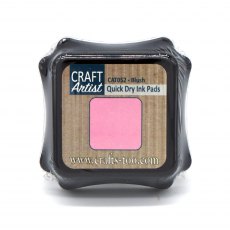 Craft Artist Quick Dry Ink Pad Blush