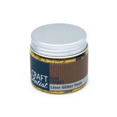 Craft Artist Laser Glitter Paste Gold | 50ml