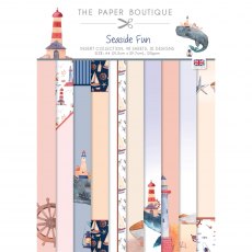 The Paper Boutique Seaside Fun A4 Insert Collection | 40 sheets