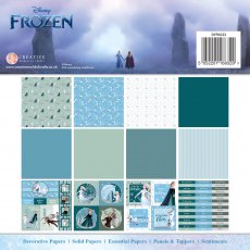 Disney Frozen Christmas 8 x 8 inch Card Making Pad | 30 sheets