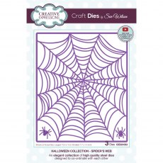 Sue Wilson Craft Dies Halloween Collection Spider's Web | Set of 3