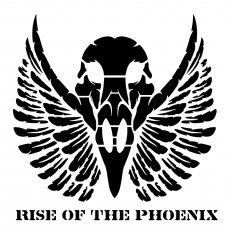 Creative Expressions Stencils By Andy Skinner Rise Of The Phoenix | 8 x 8 inch