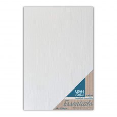 Craft Artist A4 Essential Card Coconut White | 10 sheets