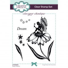 Creative Expressions Designer Boutique Clear Stamps Daisy Dreams | Set of 5