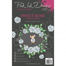 Pink Ink Designs Clear Stamp Sweet Rose | Set of 9