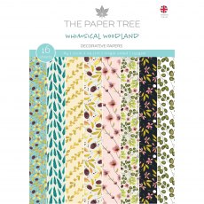 The Paper Tree Whimsical Woodland A4 Backing Papers | 16 sheets