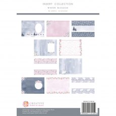 The Paper Boutique Winter Blossom A4 Insert Collection | 40 sheets