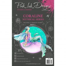 Pink Ink Designs Clear Stamp Coraline  | Set of 11