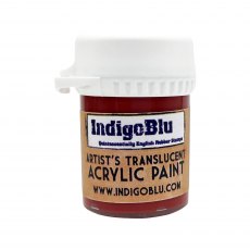 IndigoBlu Artists Translucent Acrylic Paint Red Oxide  | 20ml