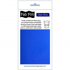 Wow Fab Foil Dark Blue | 10cm x 1m