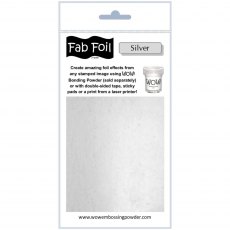 Wow Fab Foil Bright Silver | 10cm x 1m