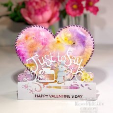 Creative Expressions Craft Dies Paper Cuts Collection Just to Say Edger
