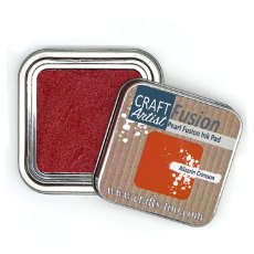 Craft Artist Pearl Fusion Ink Pad Alizarin Crimson