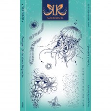 Katkin Krafts Clear Stamp Sea Wasp | Set of 9