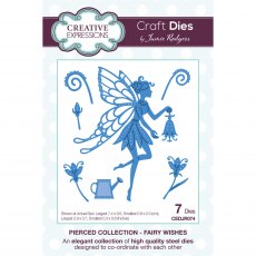 Jamie Rodgers Craft Die Pierced Collection Fairy Wishes | Set of 7