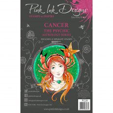 Pink Ink Designs Clear Stamp Cancer The Psychic | Set of 8