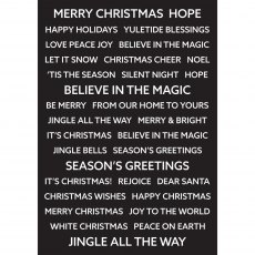 Creative Expressions Wordies Sentiment Sheets Season's Greetings | A5