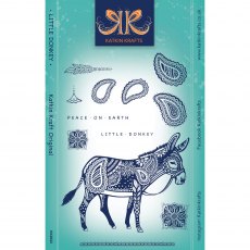 Katkin Krafts Clear Stamp Little Donkey | Set of 12