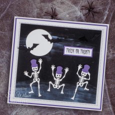 Sue Wilson Craft Dies Halloween Collection Skeletons | Set of 3