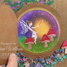Jamie Rodgers Craft Die Fairy Wishes Collection Deckled Edge Blossoms | Set of 7