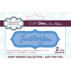Jamie Rodgers Craft Die Fairy Wishes Collection Just For You | Set of 2