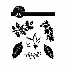 Two Jays Clear Stamp Holly Swags | Set of 7