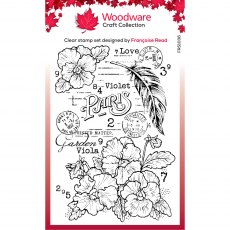 Woodware Clear Stamps Viola