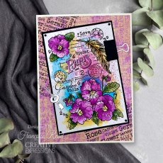 Woodware Clear Stamps Flower Names