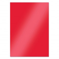 Hunkydory A4 Mirri Card Pillar Box Red | 10 sheets