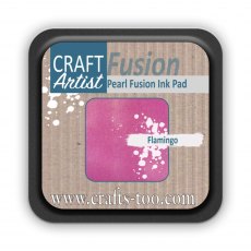 Craft Artist Pearl Fusion Ink Pad Flamingo