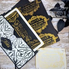 Creative Expressions Taylor Made Journals Clear Stamp Set Victorian | Set of 6