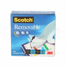 3M Scotch Removable Tape 19mm | 32.9m