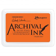 Ranger Wendy Vecchi Archival Ink Pad Tiger Lily