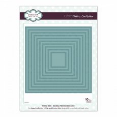Sue Wilson Craft Dies Noble Collection Double Pierced Squares | Set of 10